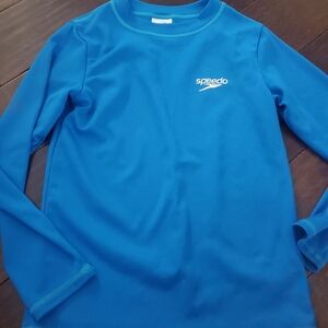 Speedo Vibrant Blue Swim Top Size XS